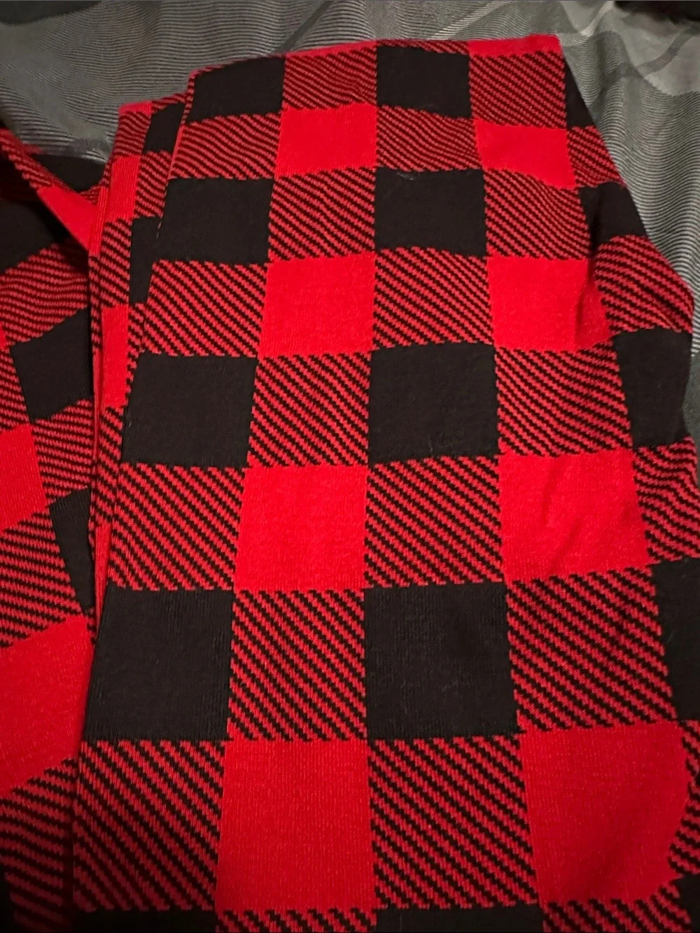 Carter's Red and Black Buffalo Plaid Kids Pajama Set
